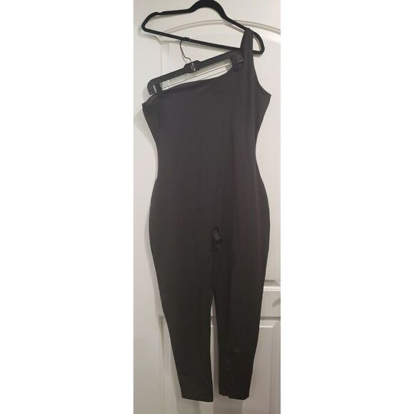 SKIMS One Shoulder Bodysuit In Onyx 4X NWT - Picture 3 of 6